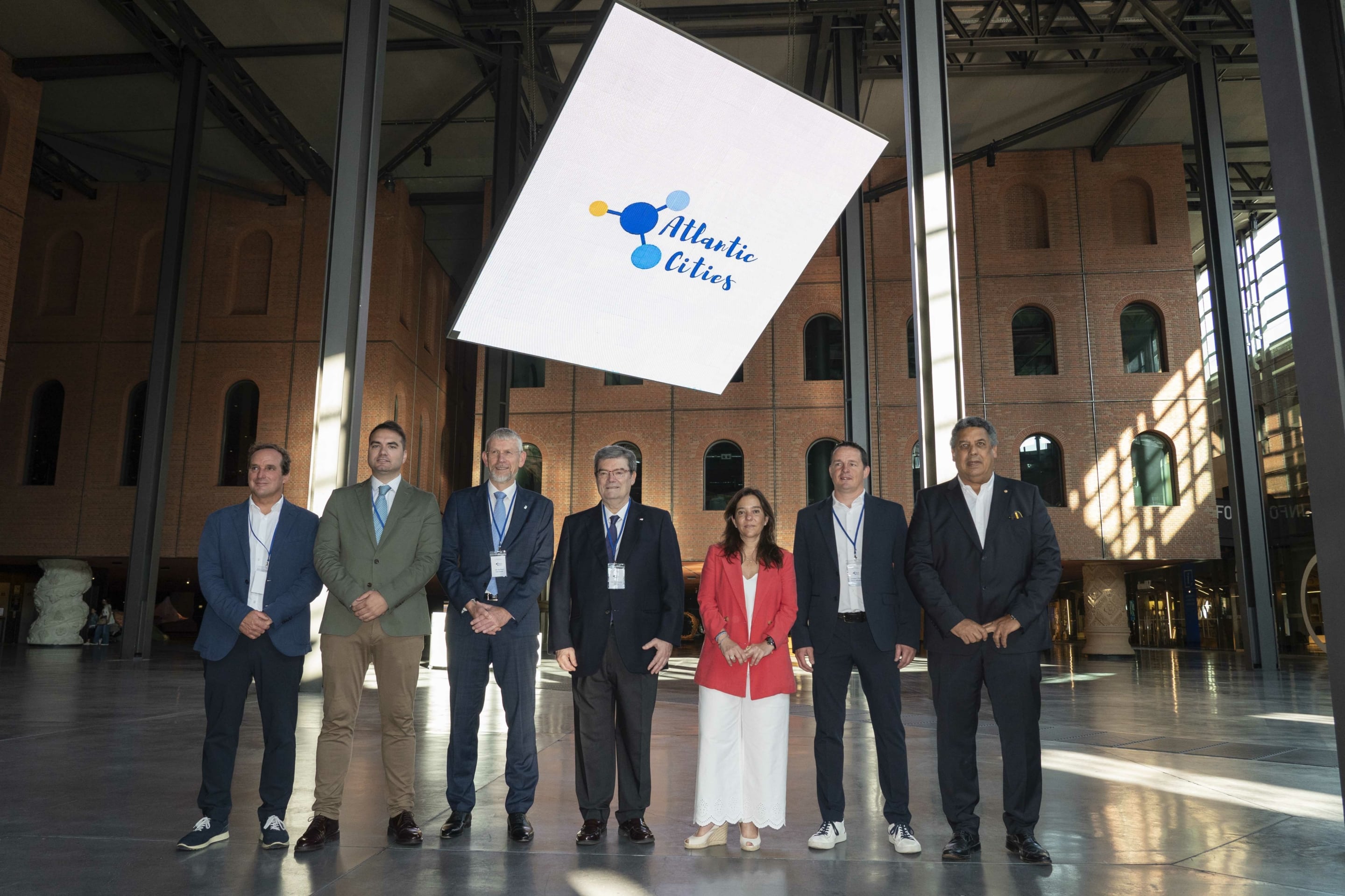 Atlantic Arc Cities representatives in Bilbao