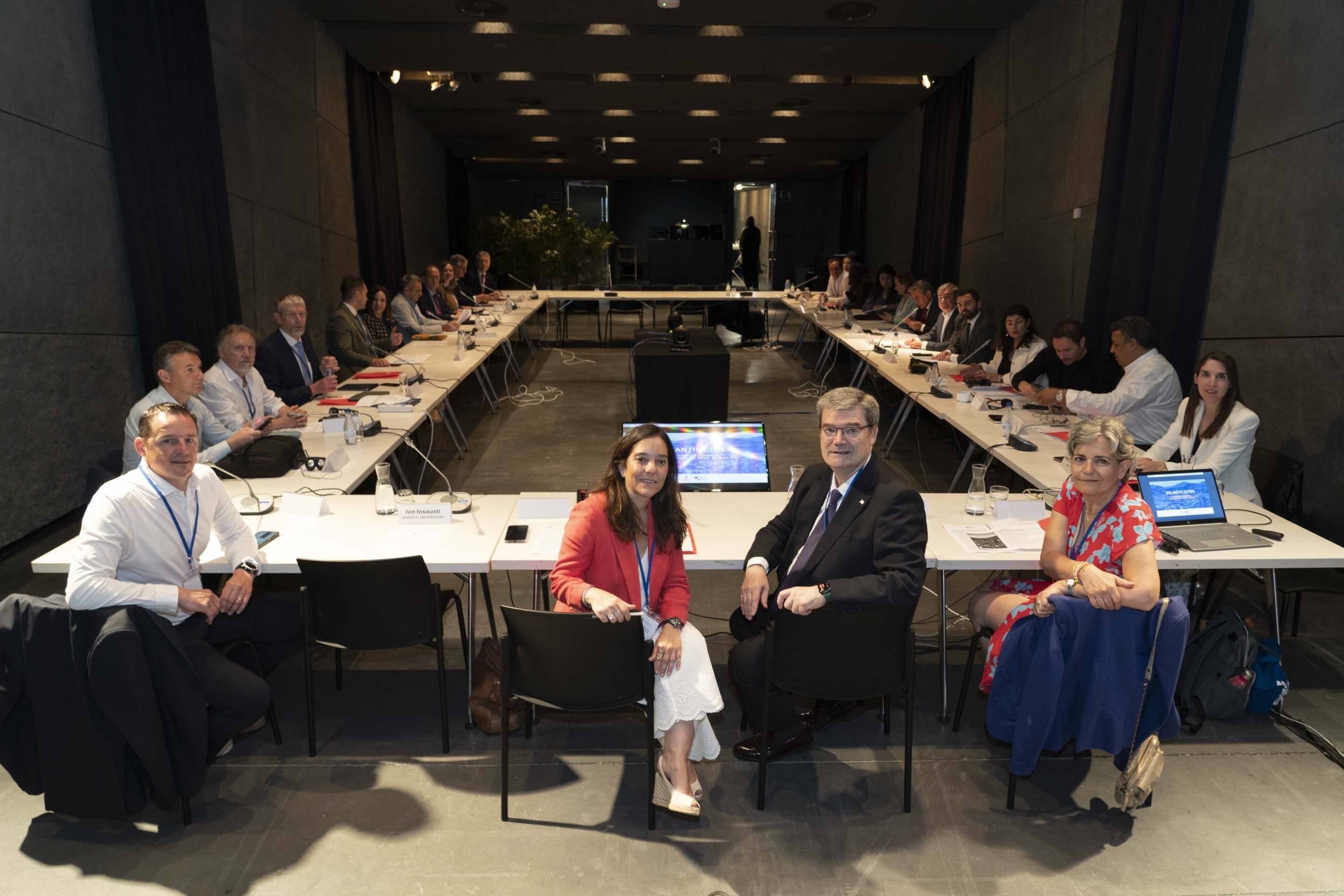 Atlantic Arc Cities representatives in Bilbao